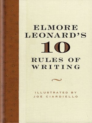 cover image of Elmore Leonard's 10 Rules of Writing